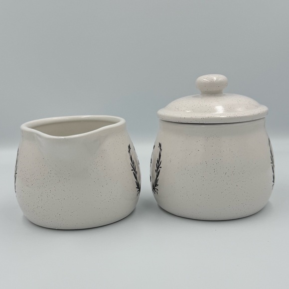 Bee Collection “Bee Nice” Ceramic Sugar & Creamer Set - Picture 2 of 7